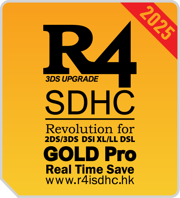 R4 SDHC (.hk) - (Ribbon) Gold Pro