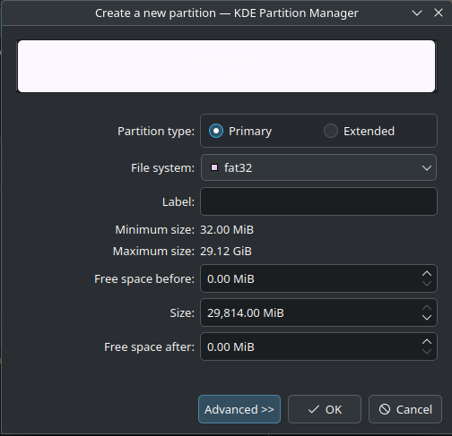 Filesystem Settings