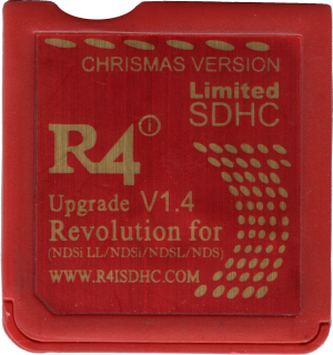 R4i SDHC Christmas
