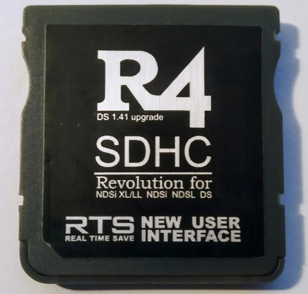 R4iSDHC RTS Black